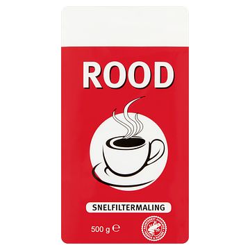 Foto van Rood snelfiltermaling 500g bij jumbo