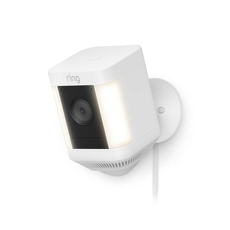 Foto van Ring spotlight cam plus plug-in eu ip-camera wit