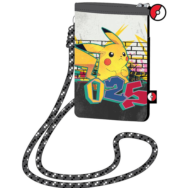Foto van Pokémon telefoontasje pikachu 025 - 18 x 10 - polyester