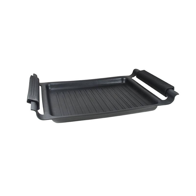 Foto van Masterpro foodies grillplaat - 37,5 x 27 cm