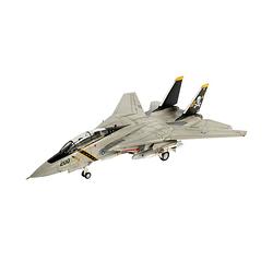 Foto van Revell modelstraaljager f-14a tomcat 13 cm 49-delig