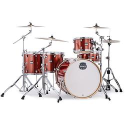 Foto van Mapex mars birch rock plus crossover blood orange sparkle 5d. shellset