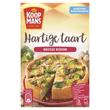 Foto van Koopmans hartige taart brosse bodem mix 230g bij jumbo