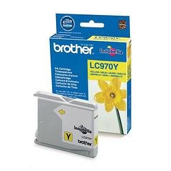 Foto van Brother inktcartridge, 300 pagina'ss, oem lc-970y, geel 5 stuks