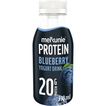 Foto van Melkunie protein blueberry yogurt drink 0% fat bij jumbo