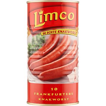 Foto van Limco frankfurters knakworst 10 stuks 550g bij jumbo