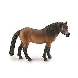 Foto van Collecta boerderij exmoor pony 11 cm junior rubber bruin