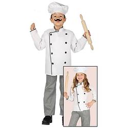 Foto van Chef kok kostuum voor kinderen - verkleedpak 140-152 (10-12 jaar)