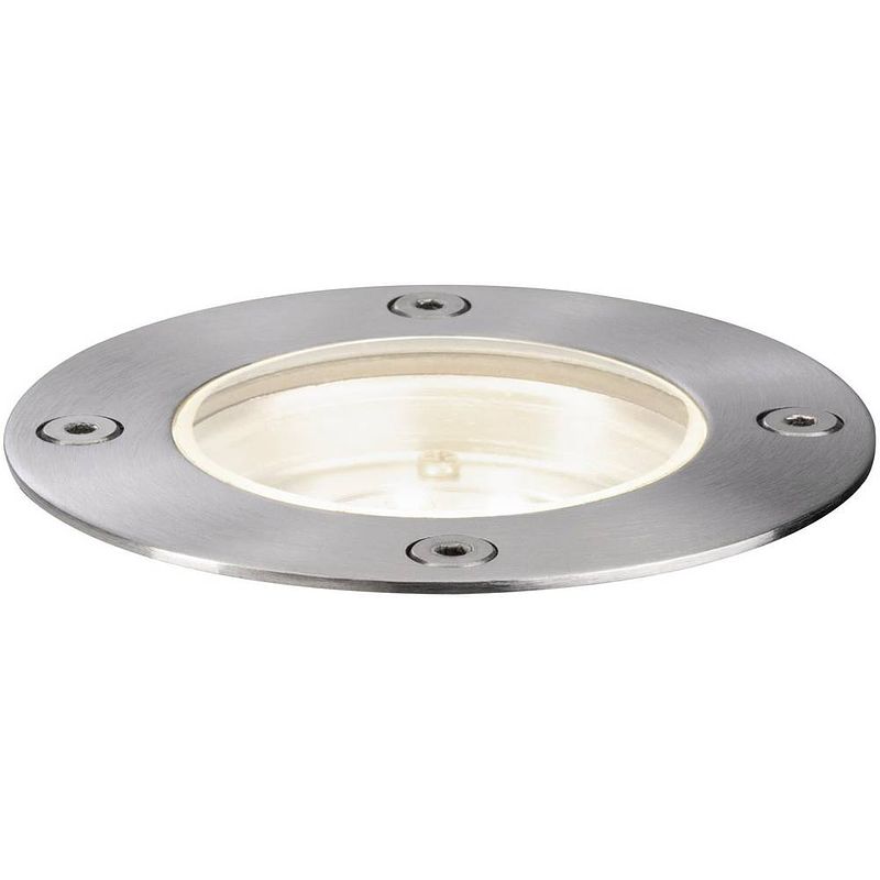 Foto van Paulmann paulmann 94228 verlichtingssysteem plug&shine led-buiteninbouwlamp led 3.6 w warmwit rvs