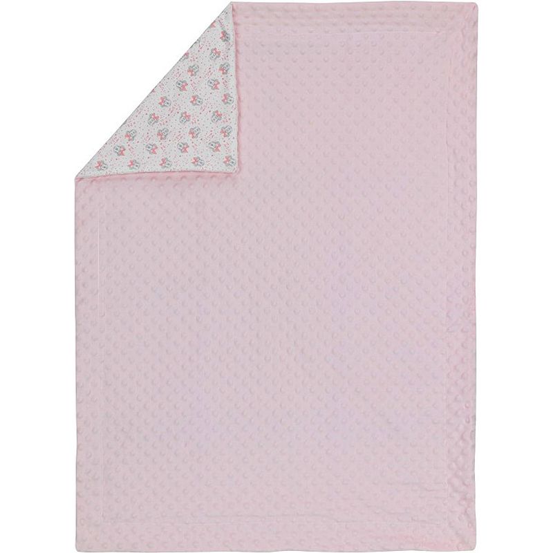 Foto van Disney babydeken minnie mouse meisjes 80 x 110 cm fleece roze