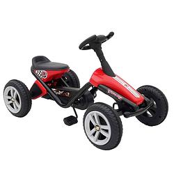 Foto van Volare gocart skelter 10 inch junior rood/zwart