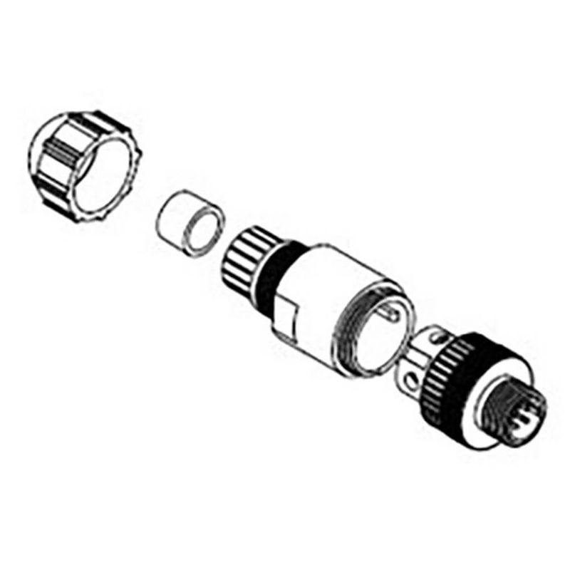 Foto van Molex 1200710044 sensor/actuator connector aantal polen: 5 bus 1 stuk(s)