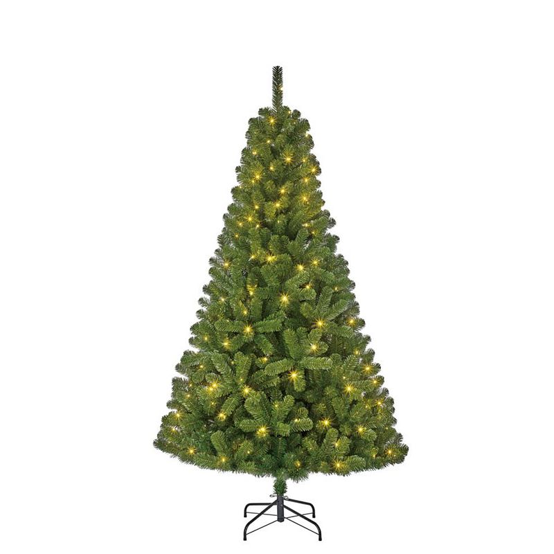 Foto van Black box charlton kerstboom met 180 led lampjes - h215xd127cm