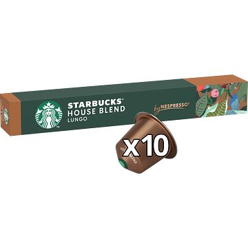Foto van Starbucks nespresso house blend lungo 10 stuks bij jumbo