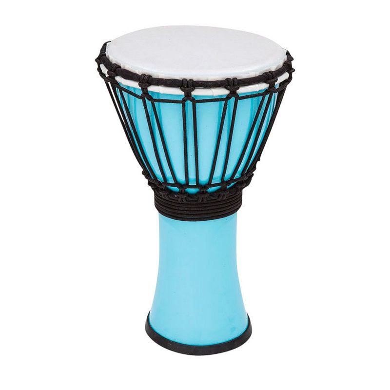 Foto van Toca tfcdj-7pb freestyle colorsound djembe 7 inch pastel blue