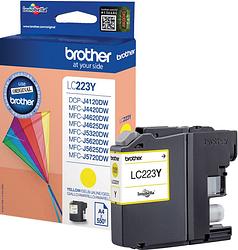 Foto van Brother lc-223 cartridge geel