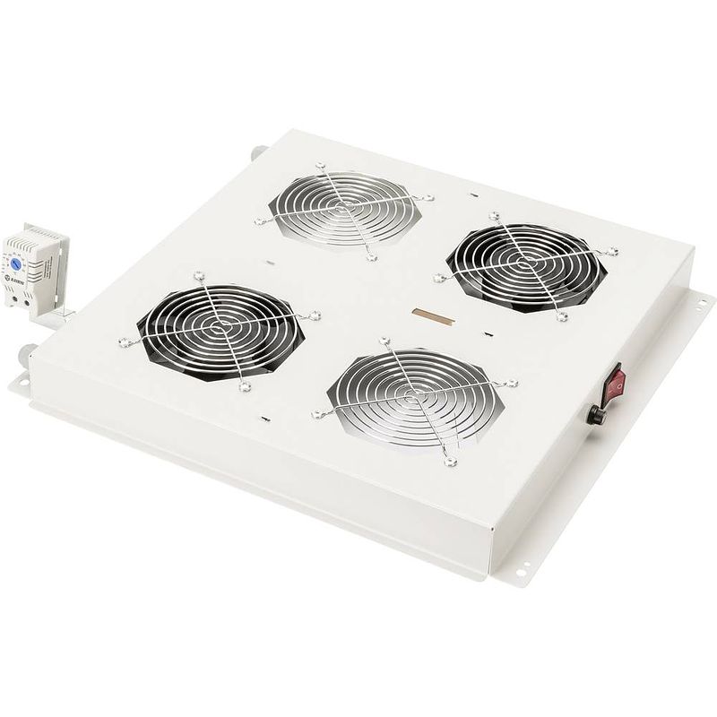 Foto van Digitus dn-19 fan-2-n 19 inch 2 x patchkast-ventilator grijs-wit (ral 7035)