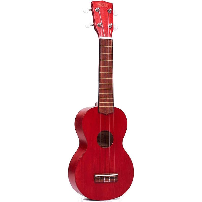 Foto van Mahalo mk1/trd kahiko series sopraan ukelele rood