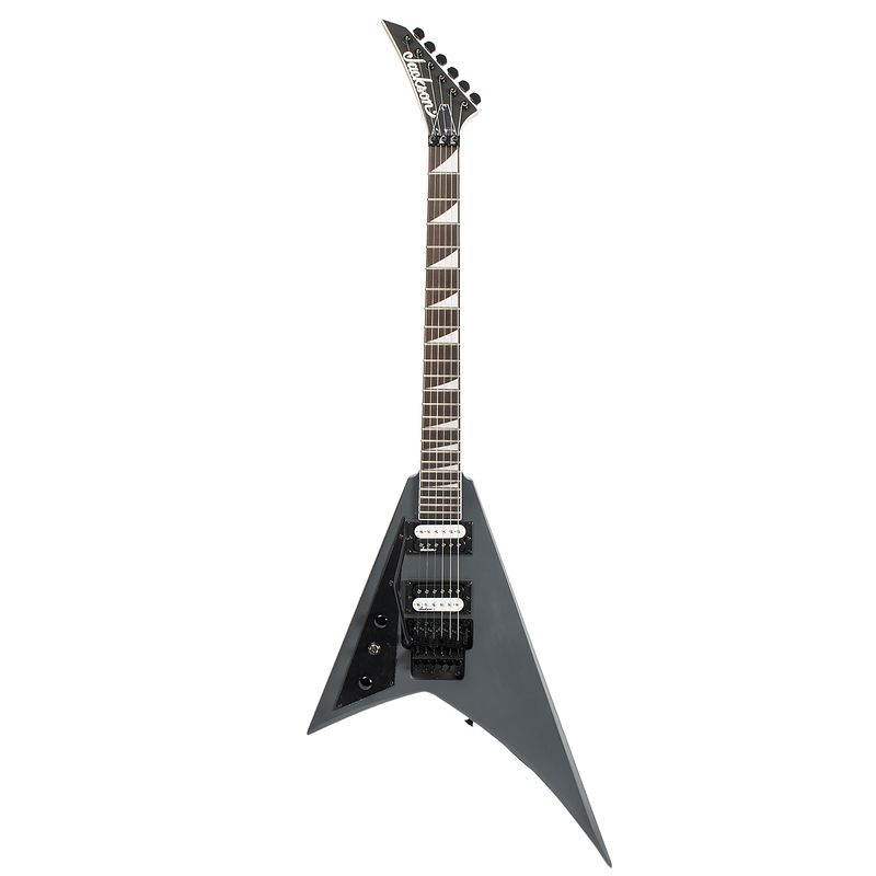 Foto van Jackson js32l rhoads floyd rose satin gray linkshandig