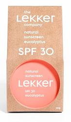 Foto van The lekker company natural sunscreen spf30 eucalyptus