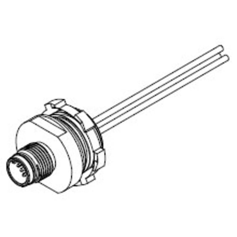 Foto van Molex 1200840008 sensor/actuator connector, geassembleerd 1 stuk(s)