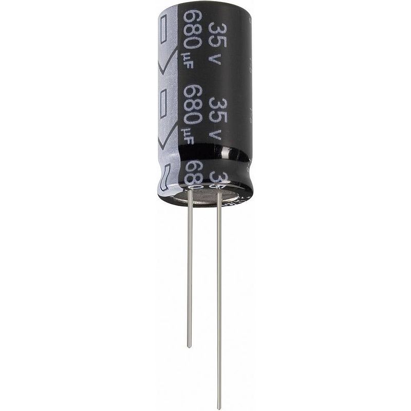 Foto van Jianghai ecr1vgc332mff751840 elektrolytische condensator radiaal bedraad 7.5 mm 3300 µf 35 v 20 % (ø x h) 18 mm x 40 mm 1 stuk(s)