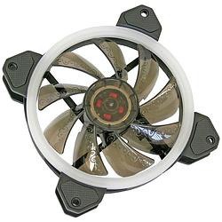 Foto van Cooltek silent fan 120 rgb pc-ventilator zwart, wit (b x h x d) 120 x 120 x 25 mm