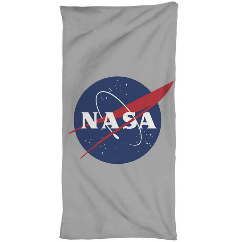 Foto van Nasa 2-in-1 strandlaken + gymbag - 70 x 140 cm + 43 x 32 cm - polyester