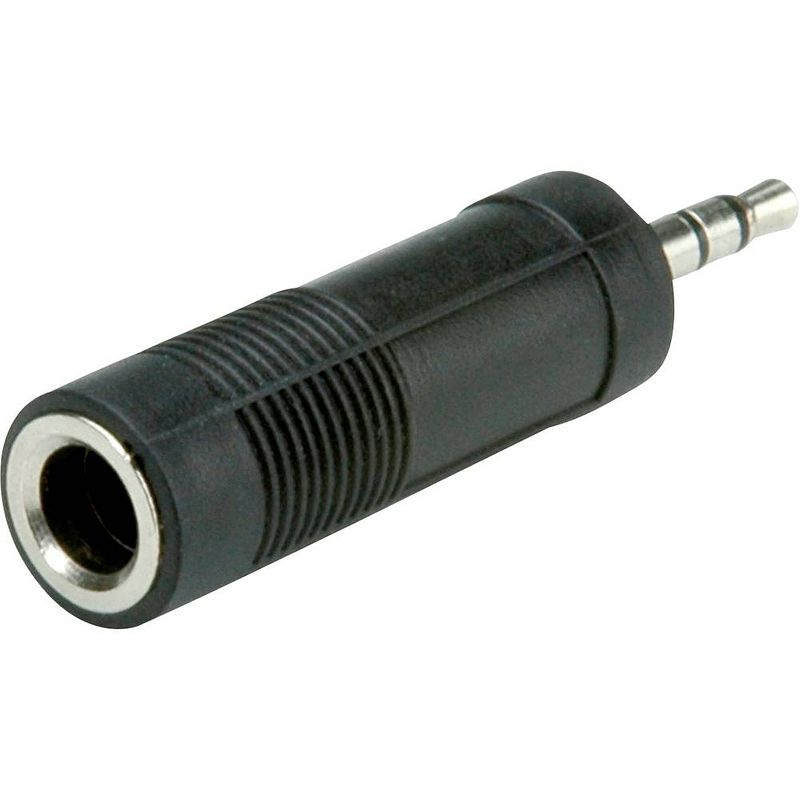 Foto van Roline 11.09.4443 11.09.4443 jackplug audio adapter [1x jackplug male 3,5 mm - 1x jackplug female 6,3 mm]