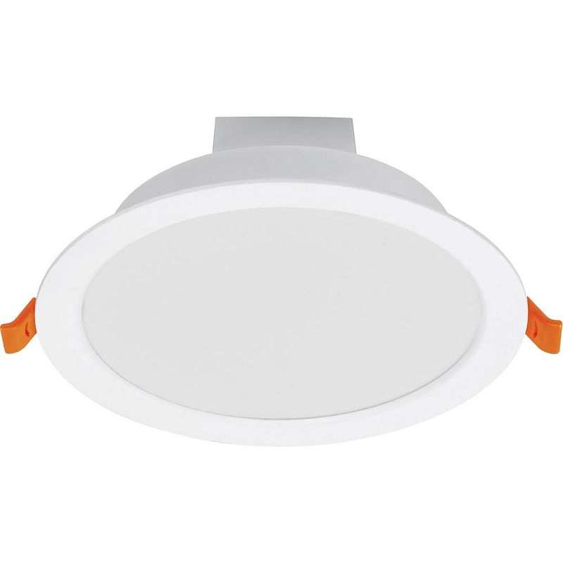 Foto van Ledvance 4058075573376 smart recess downlight tw and rgb led-inbouwlamp energielabel: f (a - g) 12 w wit