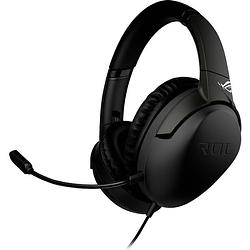 Foto van Asus rog strix go core over ear headset kabel gamen stereo zwart ruisonderdrukking (microfoon), noise cancelling volumeregeling, microfoon uitschakelbaar