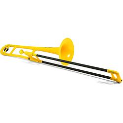 Foto van Jiggs pbone bb tenor trombone geel met tas