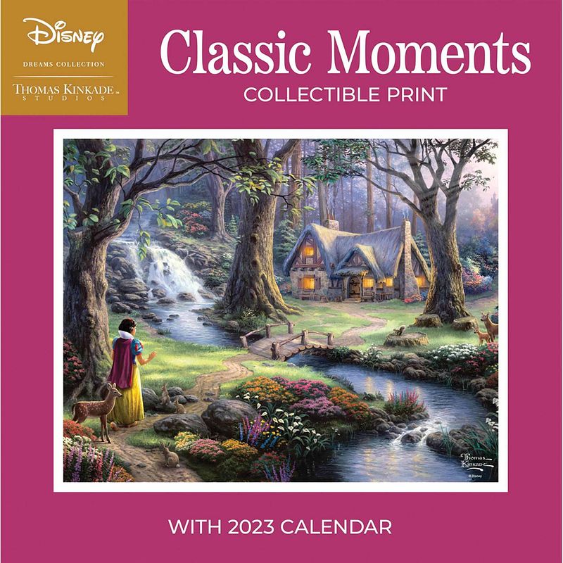 Foto van Thomas kinkade disney classics kalender 2023