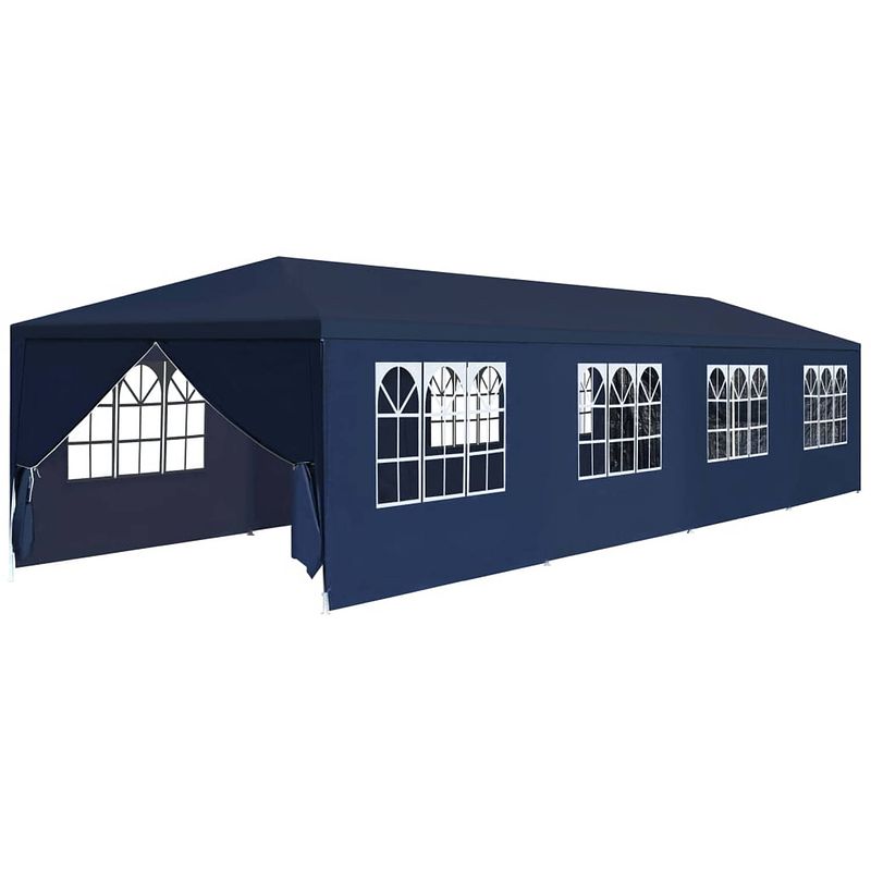 Foto van Vidaxl partytent 3x12 m blauw