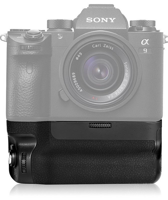 Foto van Batterygrip vg-c3em voor sony a7iii, sony a7r iii en sony a9 - inclusief luxe afstandsbediening