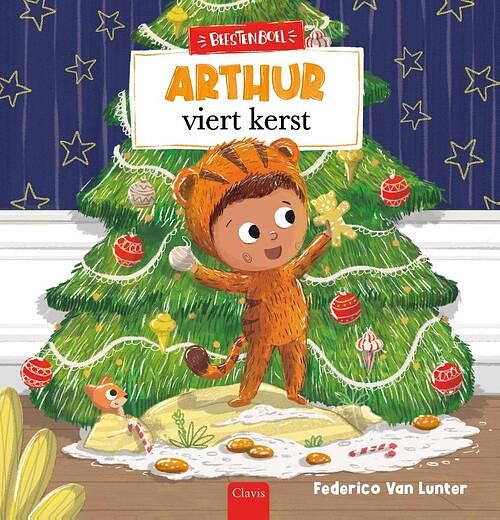 Foto van Arthur viert kerst - federico van lunter - hardcover (9789044843996)