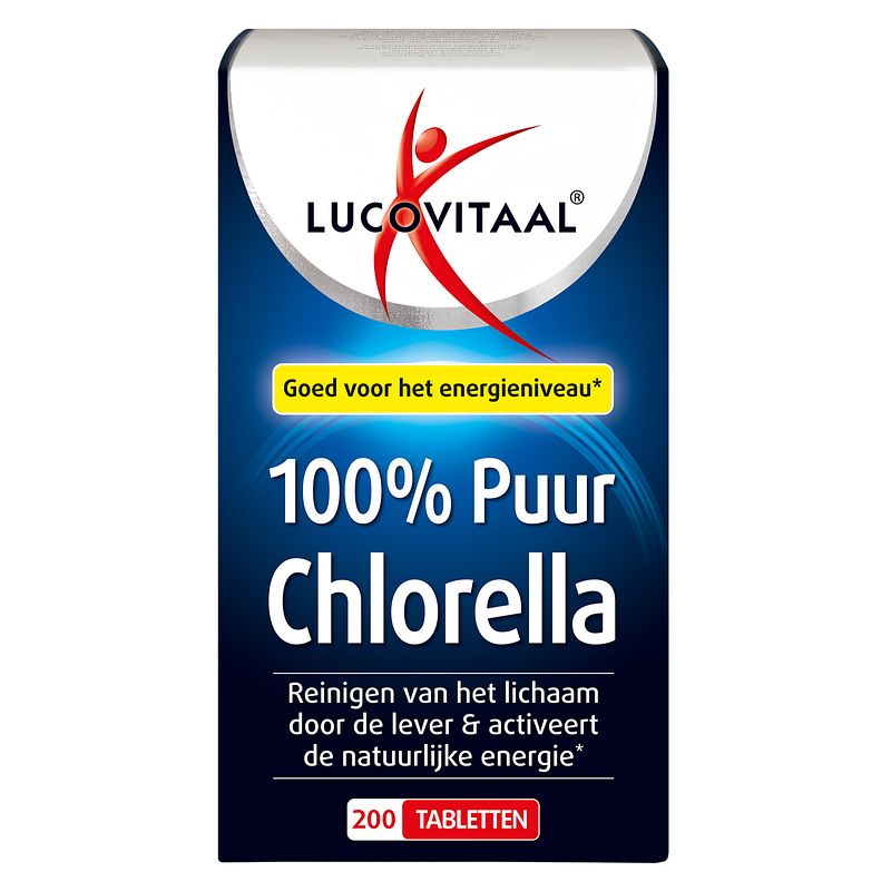 Foto van Lucovitaal chlorella 100% puur tabletten