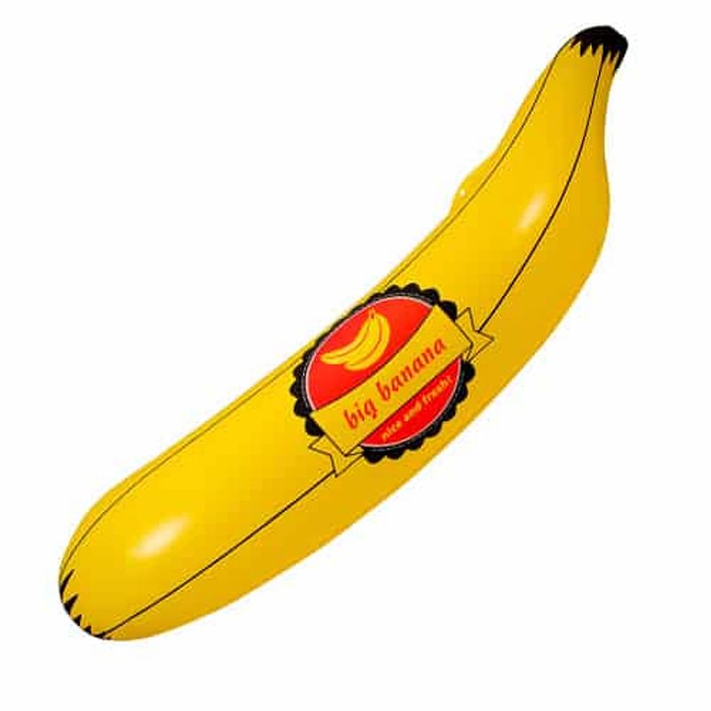 Foto van Opblaasbare banaan 70 cm