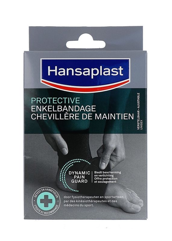 Foto van Hansaplast sport verstelbare neopreen enkelbandage