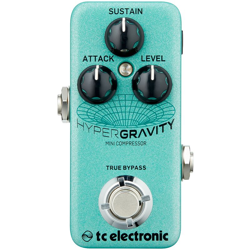 Foto van Tc electronic hypergravity mini compressor pedaal