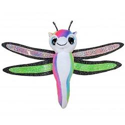 Foto van Lumo stars knuffel lumo dragonfly drago multicolor 15 cm