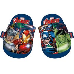 Foto van Arditex pantoffels avengers junior polyester/pluche donkerblauw maat 28-29