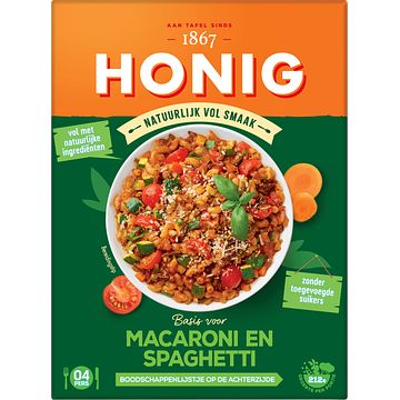 Foto van Honig natuurlijk vol smaak macaroni en spaghetti 36g bij jumbo