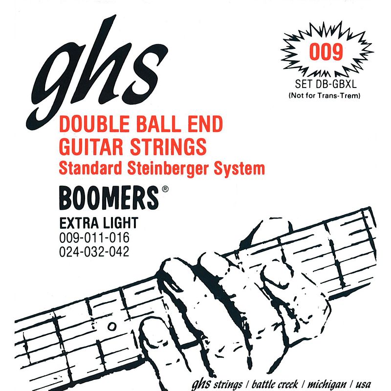 Foto van Ghs db-gbxl double ball end boomers extra light snarenset