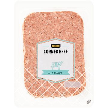 Foto van Jumbo corned beef 130 g aanbieding bij jumbo | 2 voor 5.00