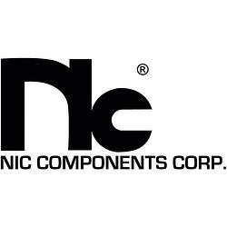 Foto van Nic components cap aluminium smd elektrolytische condensator smd 470 µf 25 v 20 % (ø x l) 10 mm x 10.5 mm 1 stuk(s)