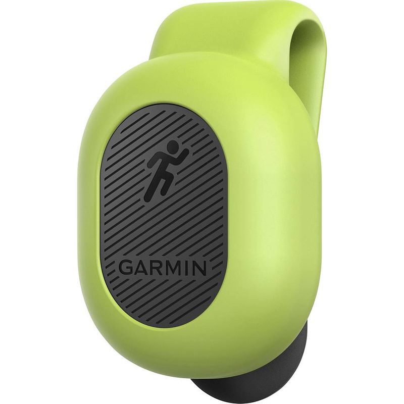 Foto van Garmin running dynamics pod loopsensor maat: uni groen (mat), zwart