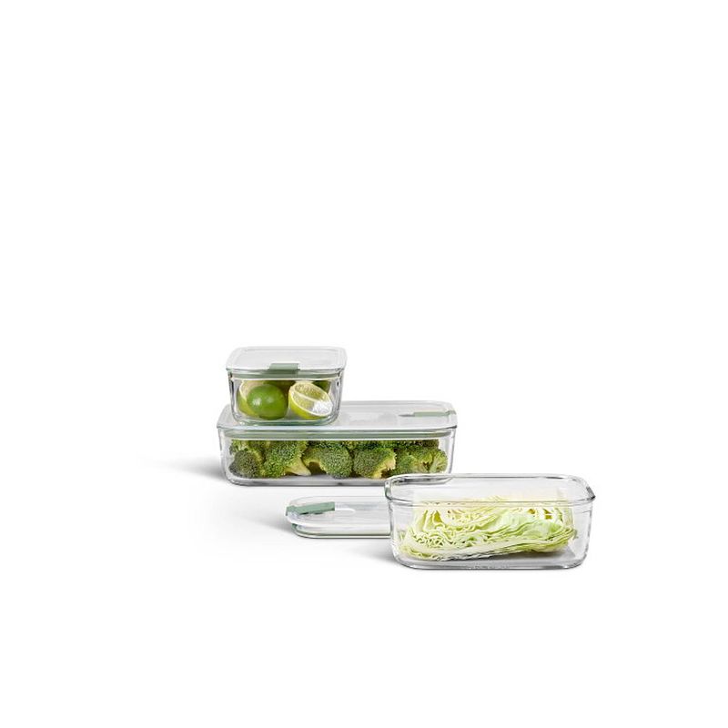 Foto van Mepal - set glas vershouddoos easyclip 3-delig (2x1000+2250) - nordic sage