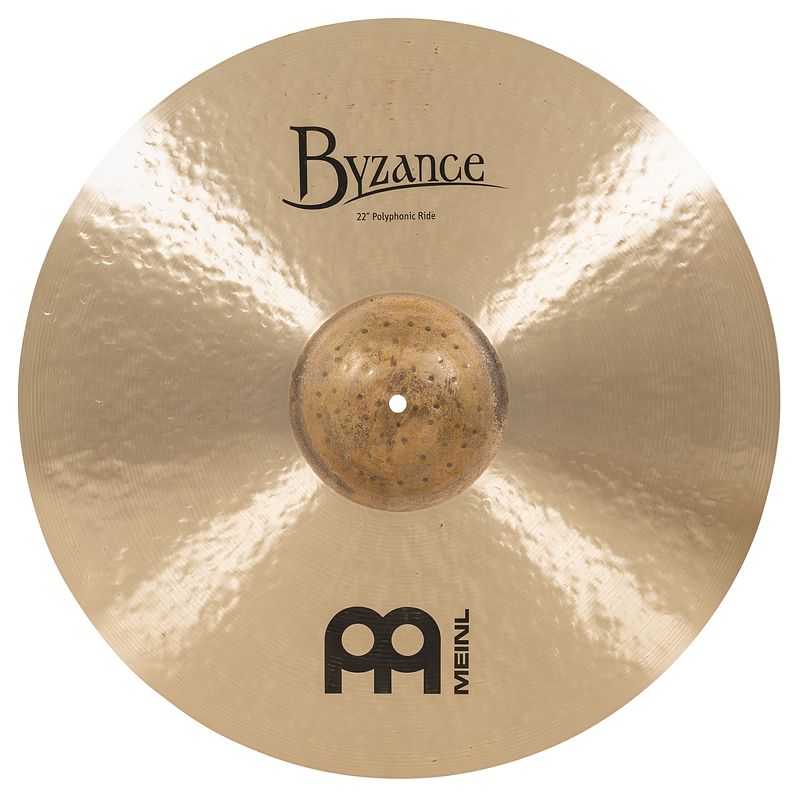 Foto van Meinl byzance b22por polyphonic ride bekken