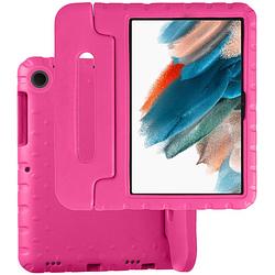 Foto van Basey samsung galaxy tab a8 hoes - samsung tab a8 2021 kinderhoes - kindvriendelijke samsung tab a8 cover kids case roze